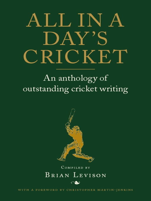 Title details for All in a Day's Cricket by Brian Levison - Available